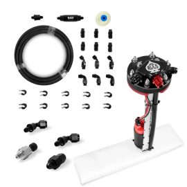 Tight Fit In-Tank Pump 255LPH Module & 40' PTFE Hose Kit + Pressure Sensor Kit